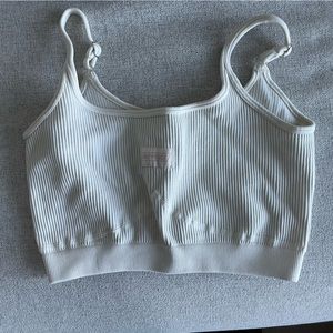 All for me crop top in ivory